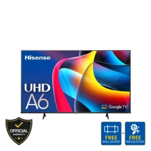 Hisense 65 Inch LED 4K UHD Google Smart TV (65A6N)
