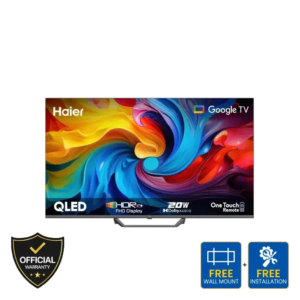 Haier 43 Inch QLED 4K Google TV (H43S80EUX)