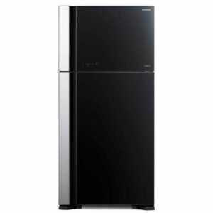 Hitachi 601 Liters Big 2 Glass Series No Frost Refrigerator (RVG690P7PB-KD-GBK)